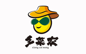 乡菜农菜籽油标志设计